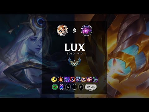 Lux Mid vs Vel'Koz - BR Challenger Patch 12.15