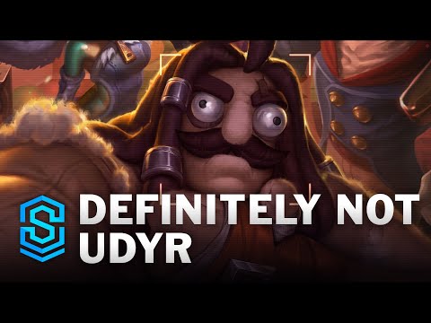 Definitely Not Udyr Skin Spotlight - League of Legends