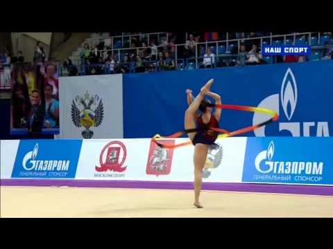 Milena Milacic Ribbon AA 2016 Moscow Grand Prix