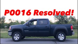 2017-2014 GMC Sierra P0016 Resolved!
