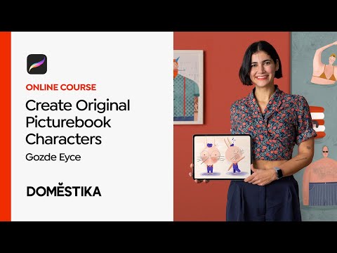 Picturebook Character Illustration with Procreate - Course by Gozde Eyce | Domestika English
