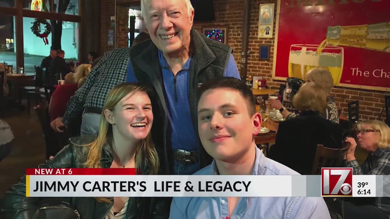 Jimmy Carter's grandson reflects on grandfather's life