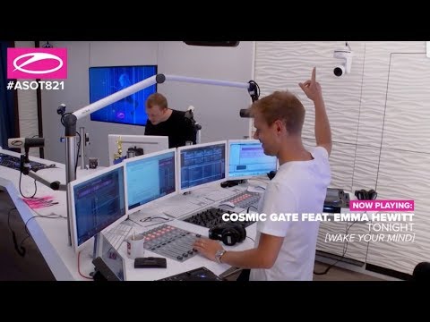 Cosmic Gate & Emma Hewitt - Tonight world premiere on ASOT 821