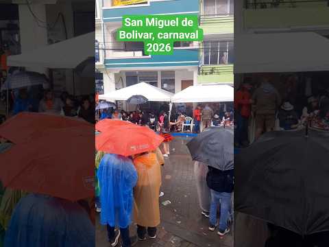 Comparsas en San Miguel de Bolivar, Carnaval 2026 | #ecuador #baile #tradiciones