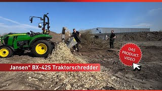 Jansen BX-42S drvič - štiepkovač konárov za traktor