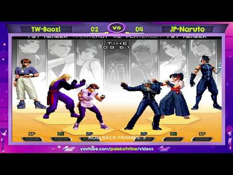 Baozi (包子) Vs Naruto FT10 KOF 2002 UM - Match Incrivel