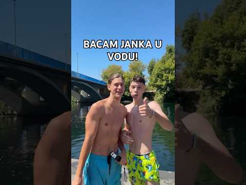 Naučili smo @JankoYT salto u vodu!🤯 #balkan #shorts