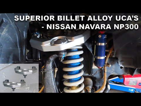 Superior Billet Alloy Upper Control Arms Suitable For Nissan Navara NP300.