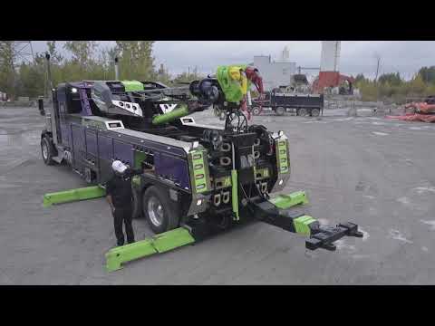 Metro Tow Trucks RTR-25-SL (25 Ton Sliding Rotator Tow Truck)