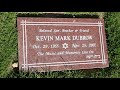 Quiet Riot Singer Kevin DuBrow Grave Pacific View Memorial Park Corona del Mar California USA 2021