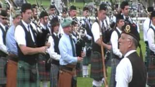 Massed Pipe Bands Fairhill MD. 2009