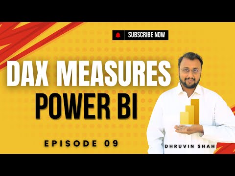 Power BI: Unlock DAX Measures for Beginners in Episode 09 Power BI: Unlock DAX Measures for Beginners in Episode 09