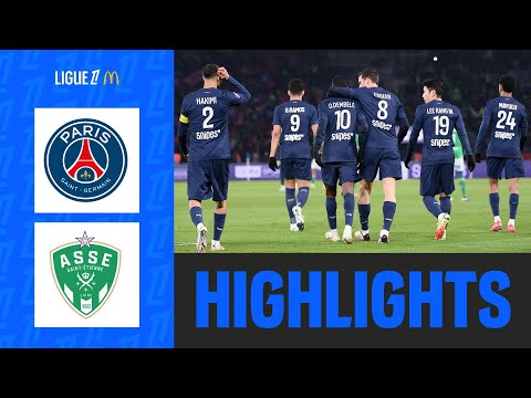 PARIS SAINT-GERMAIN - SAINT-ÉTIENNE (2-1) - Week 17 - Ligue 1 McDonald's 24/25