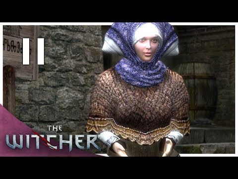 Let's Play The Witcher 1 Blind Part 11 - Restless Ghost [Modded Witcher Enhanced Edition Gameplay]