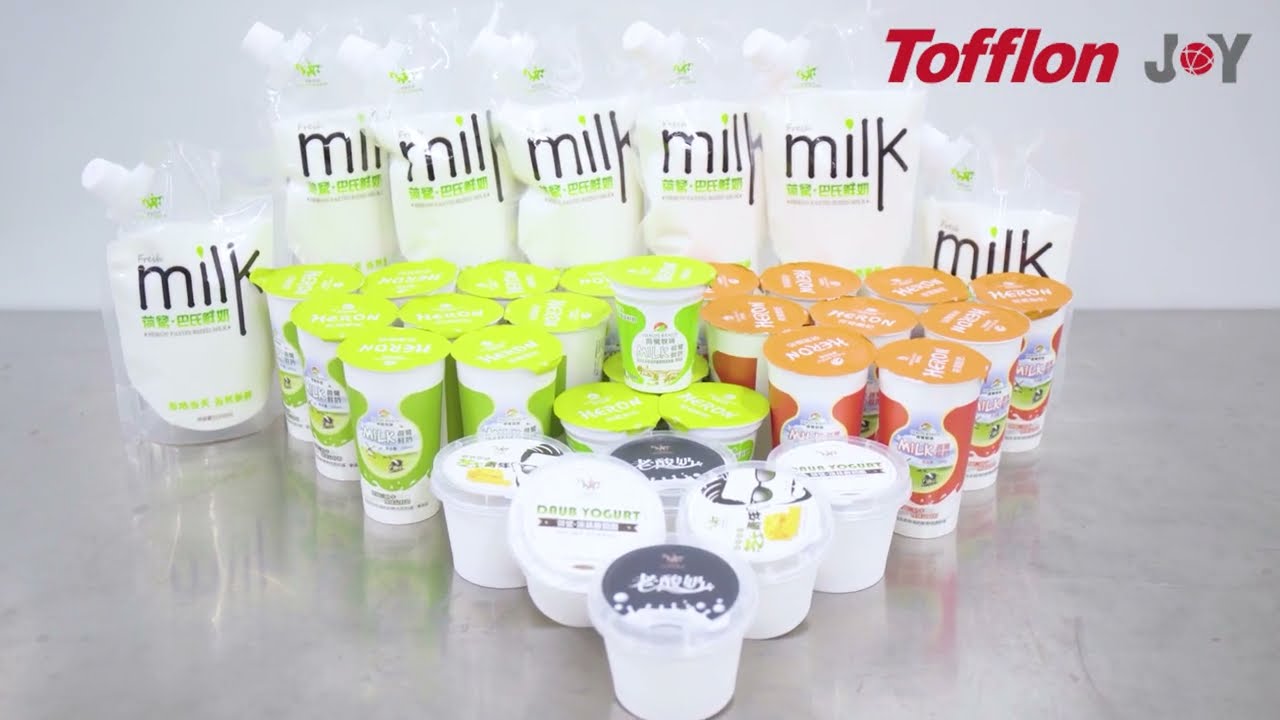 Dairy products processing line