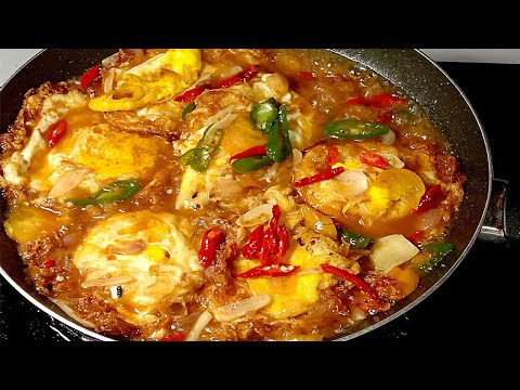 CARA MEMBUAT TELUR CEPLOK ASAM MANIS