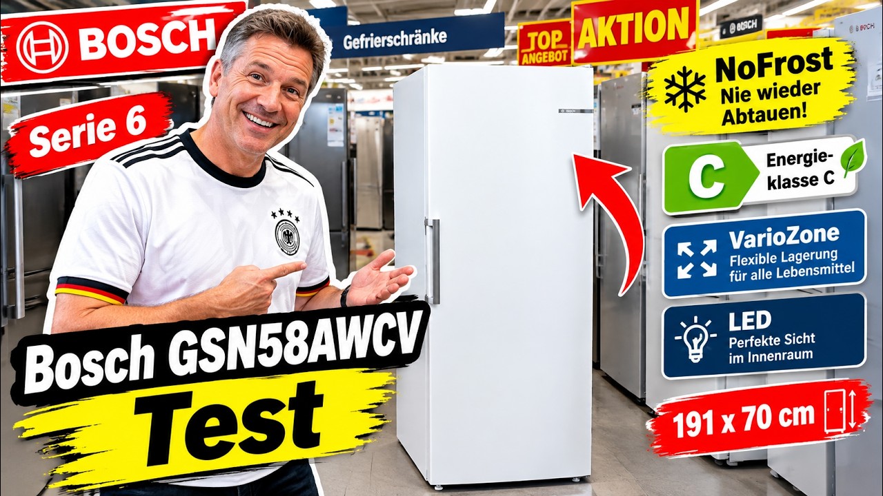 Bosch GSN58AWCV Test