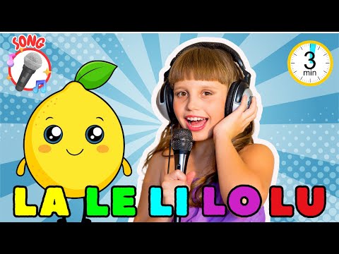 LE SILLABE LA LE LI LO LU | CANZONE PER BAMBINI | IMPARA FACILMENTE  LE SILLABE | DAI 3 AI 7 ANNI