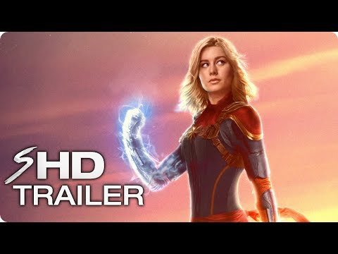 キャプテン・マーベル ティザー予告編(2019) ブリー・ラーソン マーベル映画[HD]コンセプト