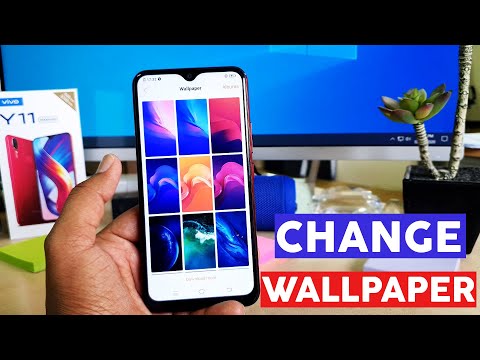 How to change wallpaper in Vivo Y11