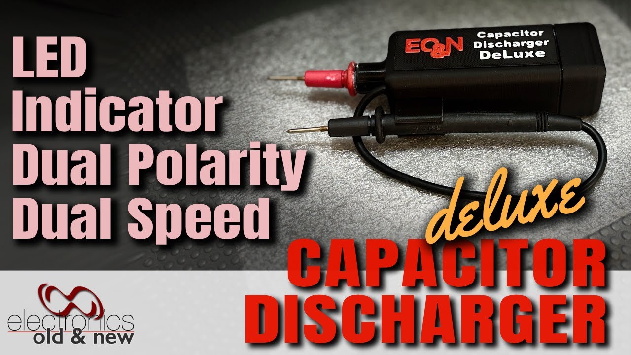 Capacitor Discharger Deluxe – Smart, Fast & Safe High-Voltage Discharge #pcbway#