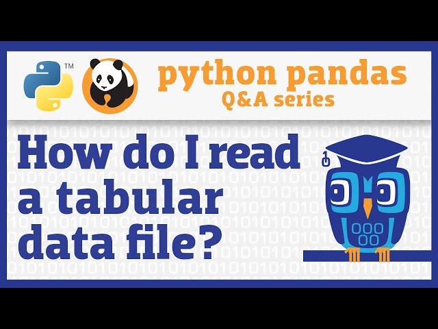 A Comprehensive Guide to Reading Tabular Data Files into Pandas | Magica