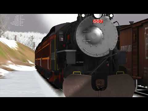 USATC Alaska Railroad 557 Rail Tour at Altoona