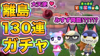 【あつ森】離島１３０連で大天使降臨！？住民ガチャがワイの中で違うゲームになってる件wwwww【あつまれどうぶつの森】