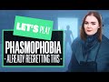 Let's Play Phasmophobia! SOLO ZOE TRIES THE NEW UPDATE & ALREADY REGRETS THIS