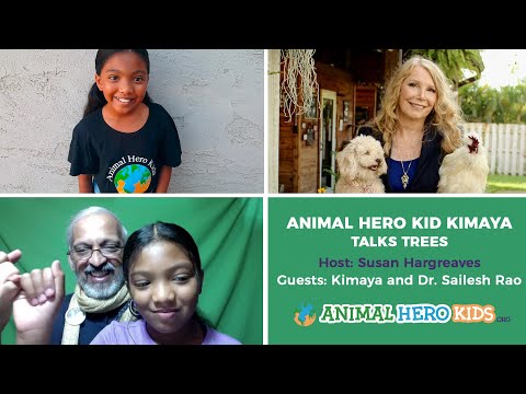 Animal Hero Kid Kimaya Talks Tress