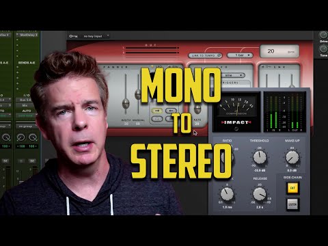 How to Turn a Mono Audio Track into a Stereo Audio Track