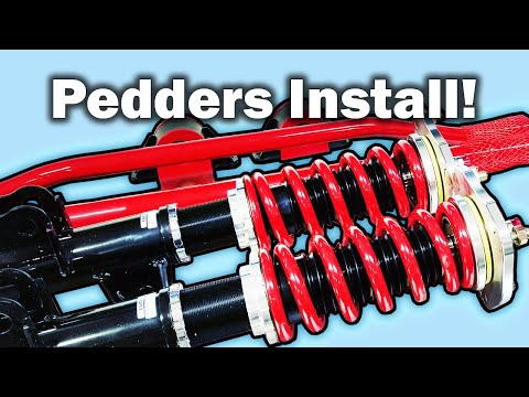 Supercharged Mustang Gets Pedders Coilovers and Sway Bars