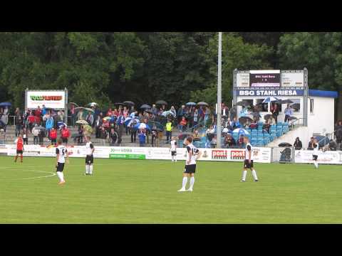 BSG Stahl Riesa vs. BSC Freiberg 23.08.2014 - Tor zum 2:0