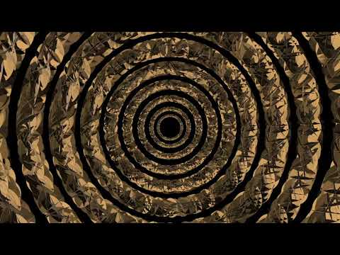 Club Visuals 1126 - Gold Circles Motion Background