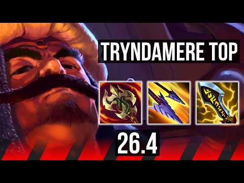TRYNDAMERE vs ZAAHEN (TOP) | 46K damage | EUW Master | 26.4