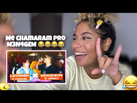 REACT- MiKEZIN E VINNY X LEVINSK E XAMUEL | segunda fase | 271 batalha da aldeia