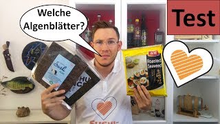 Test Nori Algenblätter für Sushi - Produktvergleich