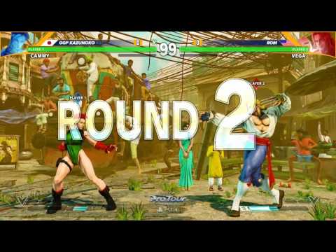 SFV: GGP Kazunoko vs ROM - EVO 2016 Semis