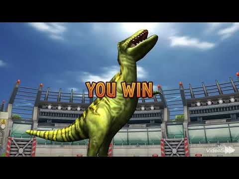 Jurassic Park: Builder - All Silver Dinosaurs Victory Poses