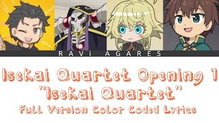 Cover art for Isekai quartet op 1