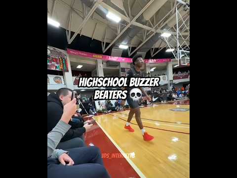 HIGHSCHOOL BUZZER BEATERS 💀 | #basketball #highschool #highschoolbasketball #basketballedits #edit