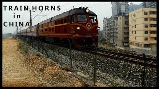 preview picture of video 'Train Horns in China'