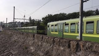 preview picture of video 'Dart Trains in Dublin - Blackrock Station'