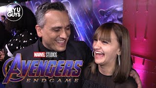 Avengers: Endgame Interview Writer/Director Joe Russo and Ava Russo video