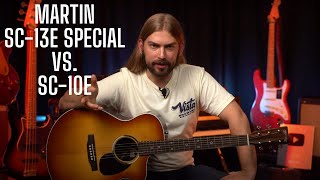 Video thumbnail for Martin SC-10e vs. SC-13e Special Burst | Fishman vs. LR Baggs Pickup Comparison by Alamo Music Center