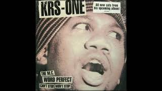 KRS One ‎– Word Perfect [Instrumental For Freestyle]