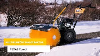 Multifunkční malotraktor TEXAS Combi 800TGE basic