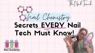 NAIL PRODUCT CHEMISTRY| Secrets EVERY Nail Tech Must Know | Nail Academy | Episode 4 
