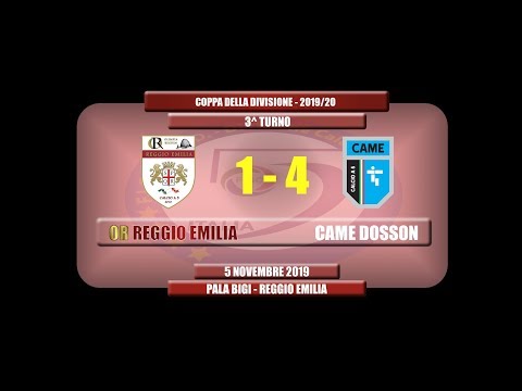 Highlights OR Reggio Emilia - Came Dosson: 1-4 del 5 novembre 2019 3° turno Coppa della Divisione