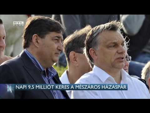 Napi 9,5 milliót keres a Mészáros házaspár 16-05-31